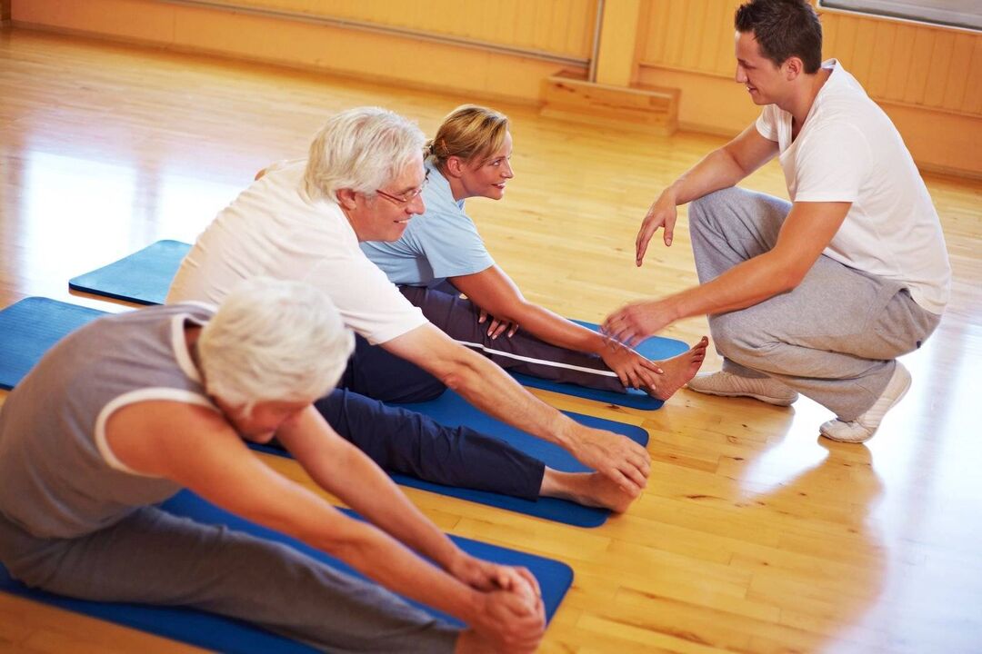 Esercizi terapeutici per l'osteocondrosi spinale